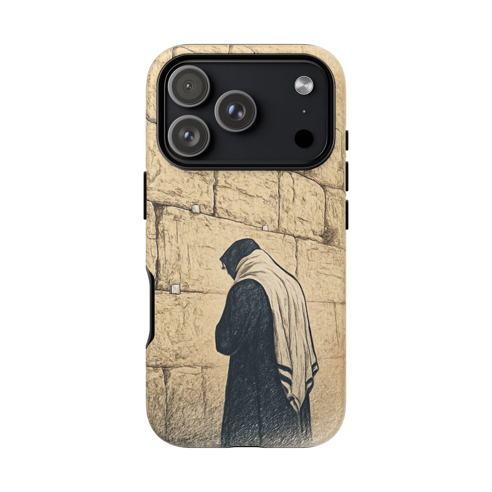 Western Wall Prayer Phone Case — Jewish Prayer Design Tough Cases