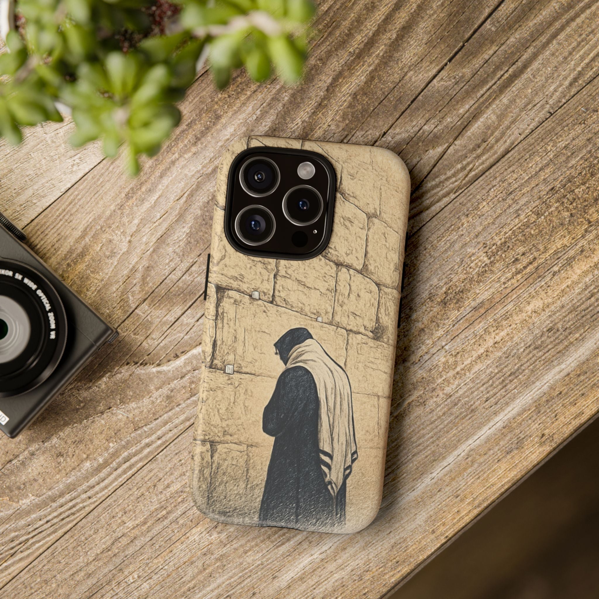 Western Wall Prayer Phone Case — Jewish Prayer Design Tough Cases