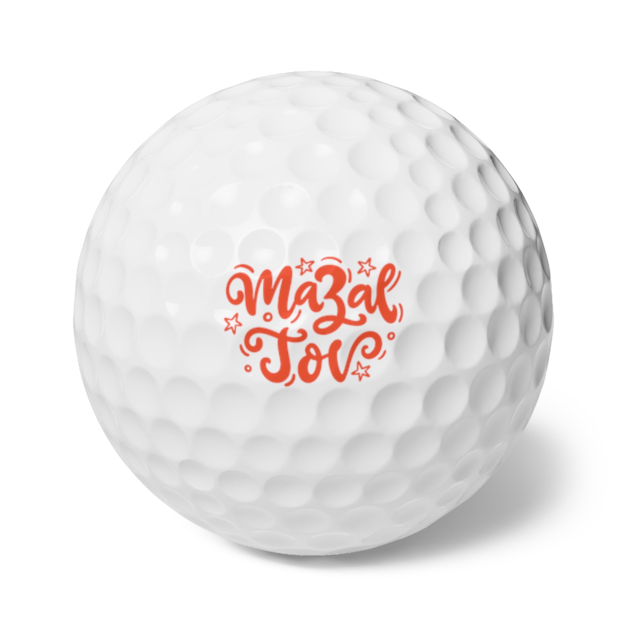 Mazel Tov Golf Balls, 6pcs
