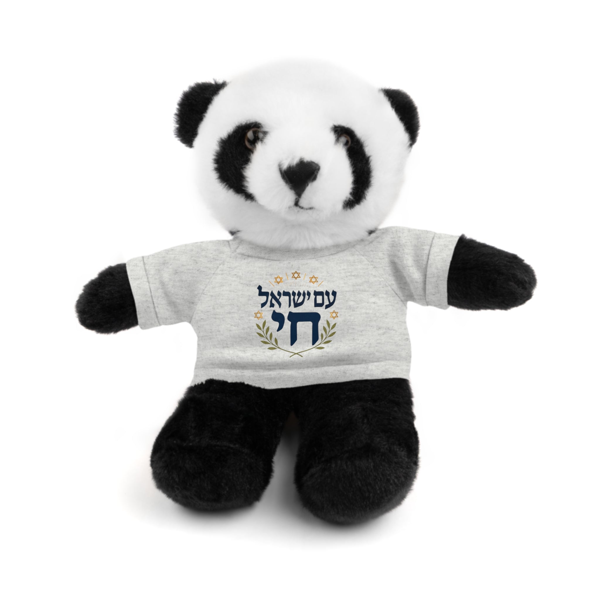 Israel Chai Teddy Bear — Plush Stuffed Animal with Tee