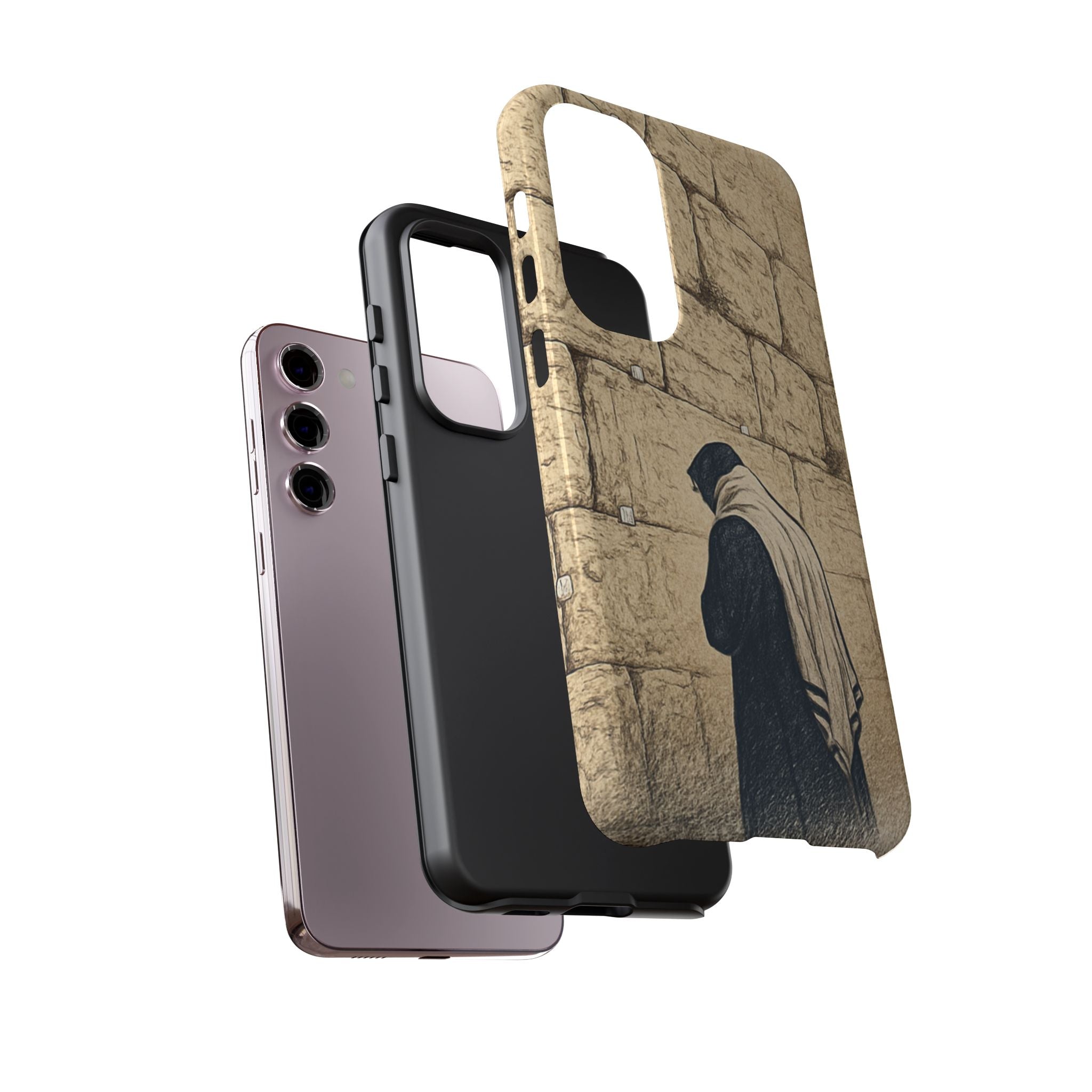 Western Wall Prayer Phone Case — Jewish Prayer Design Tough Cases
