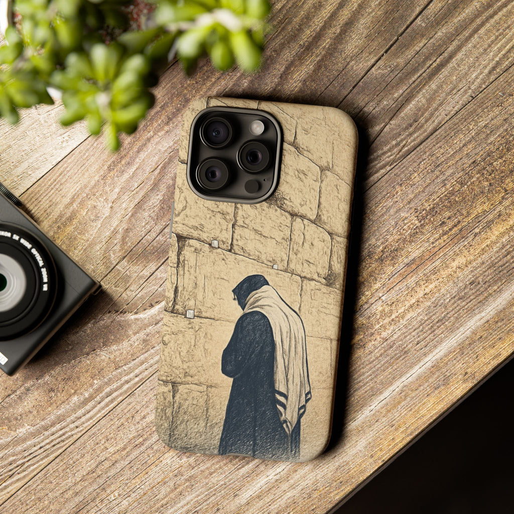Western Wall Prayer Phone Case — Jewish Prayer Design Tough Cases