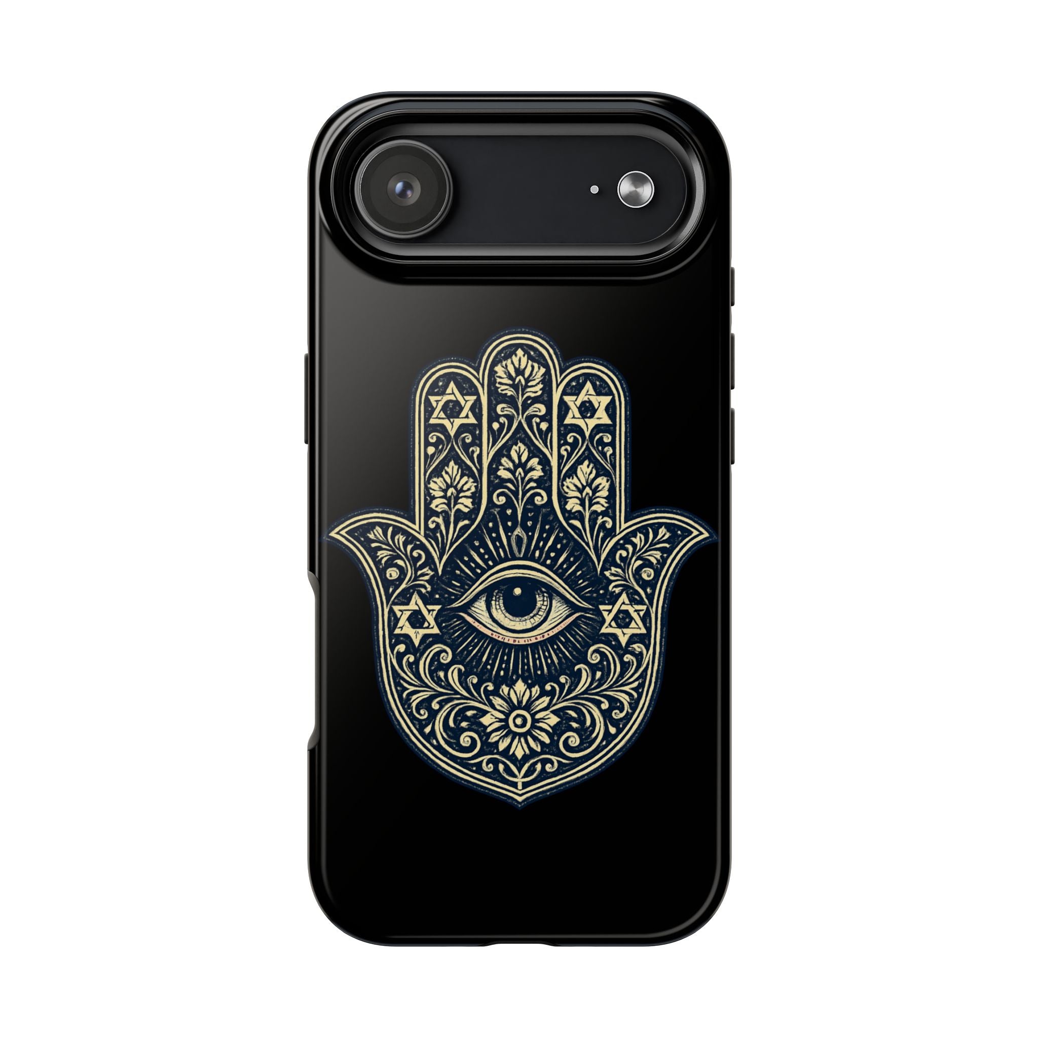 Hamsa Eye Tough Phone Case — Protective Spiritual Phone Cover