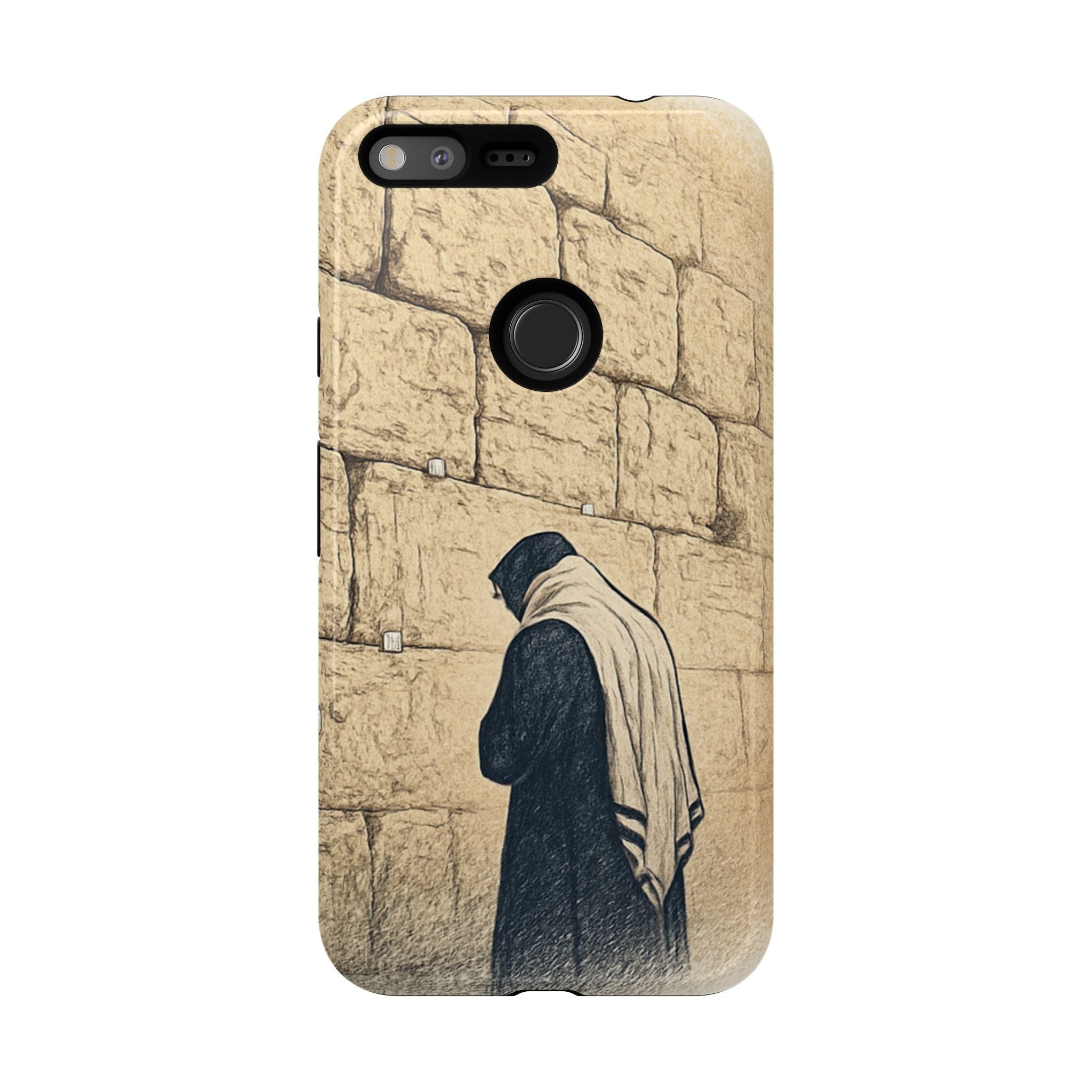 Western Wall Prayer Phone Case — Jewish Prayer Design Tough Cases