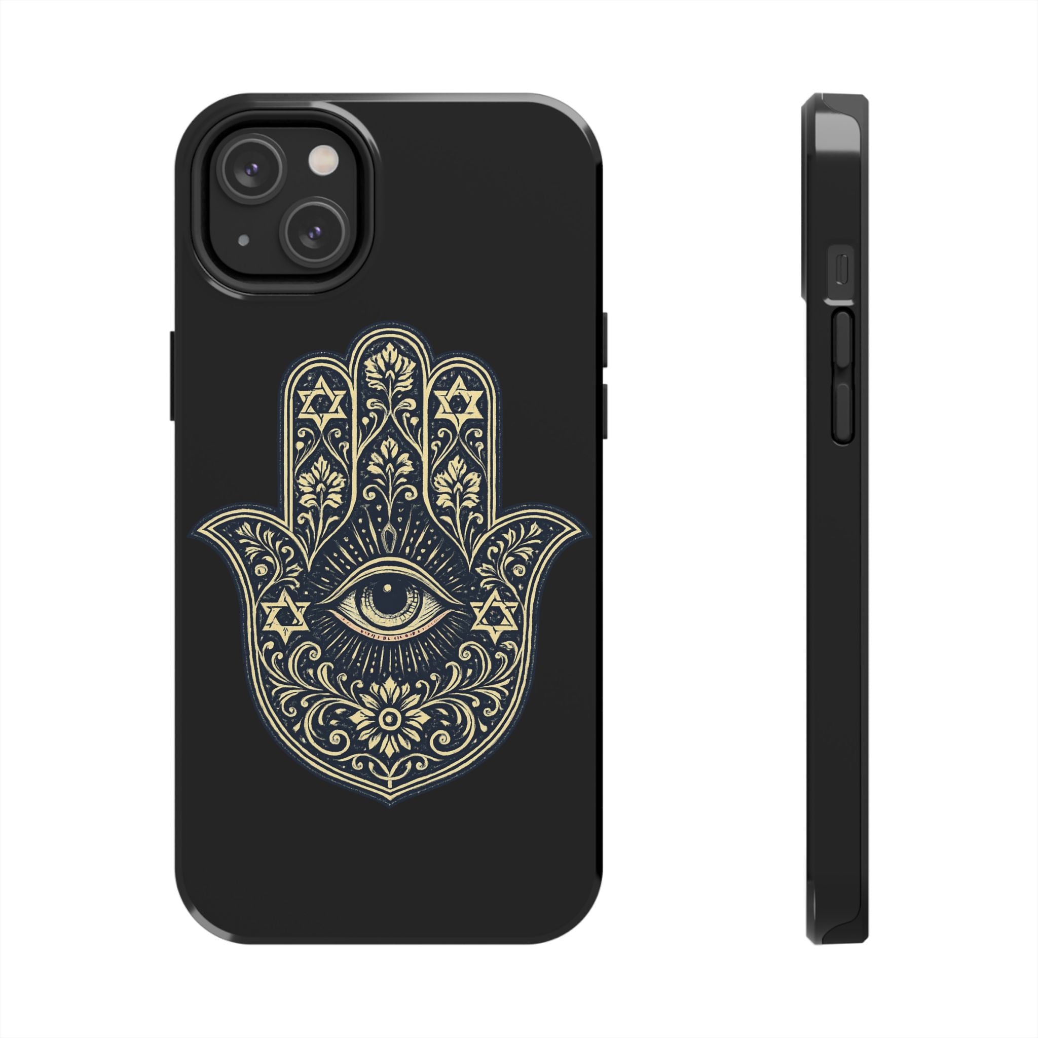 Hamsa Eye Tough Phone Case — Protective Spiritual Phone Cover