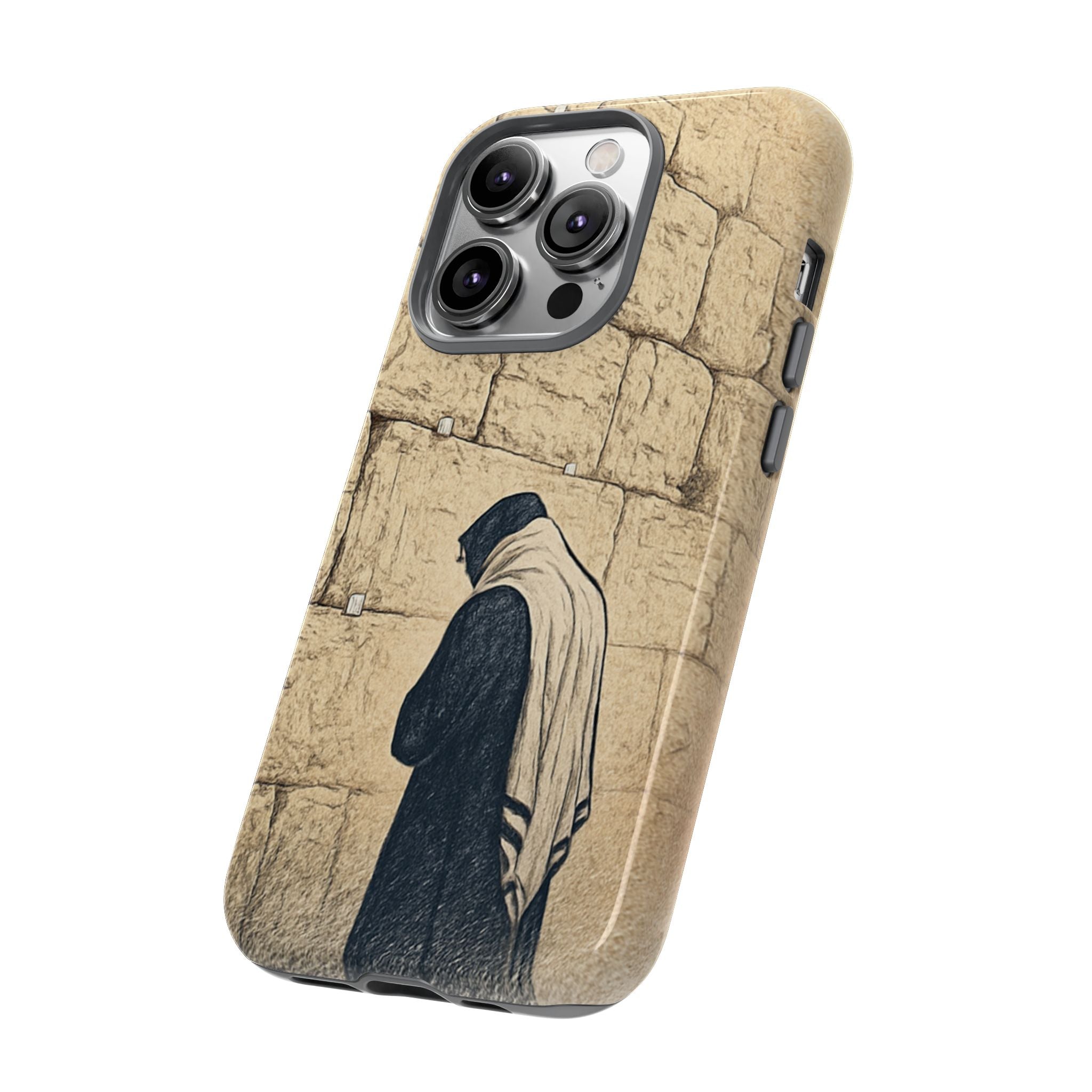 Western Wall Prayer Phone Case — Jewish Prayer Design Tough Cases