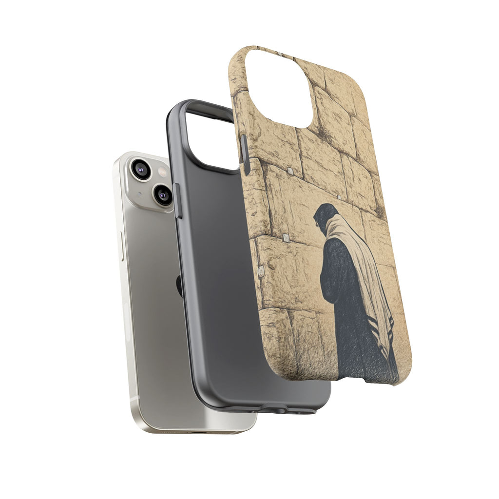 Western Wall Prayer Phone Case — Jewish Prayer Design Tough Cases