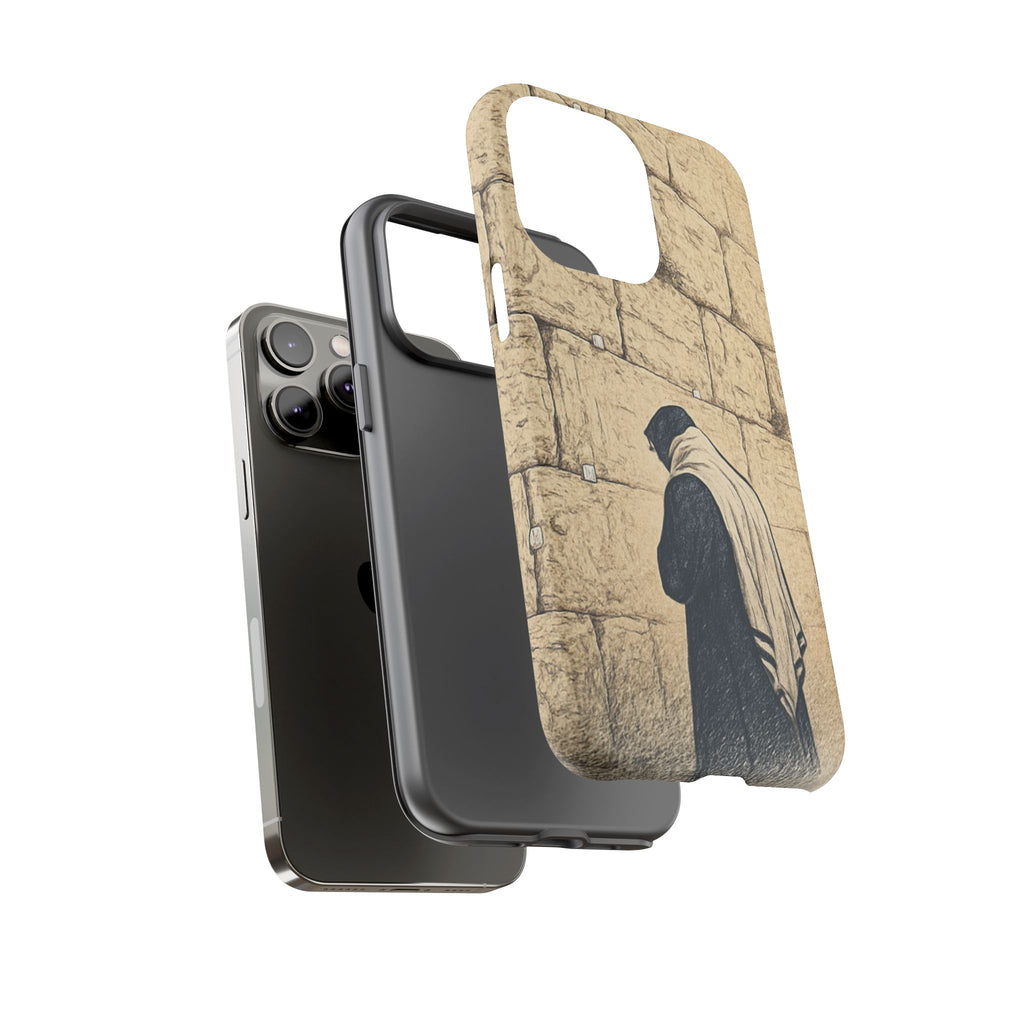 Western Wall Prayer Phone Case — Jewish Prayer Design Tough Cases