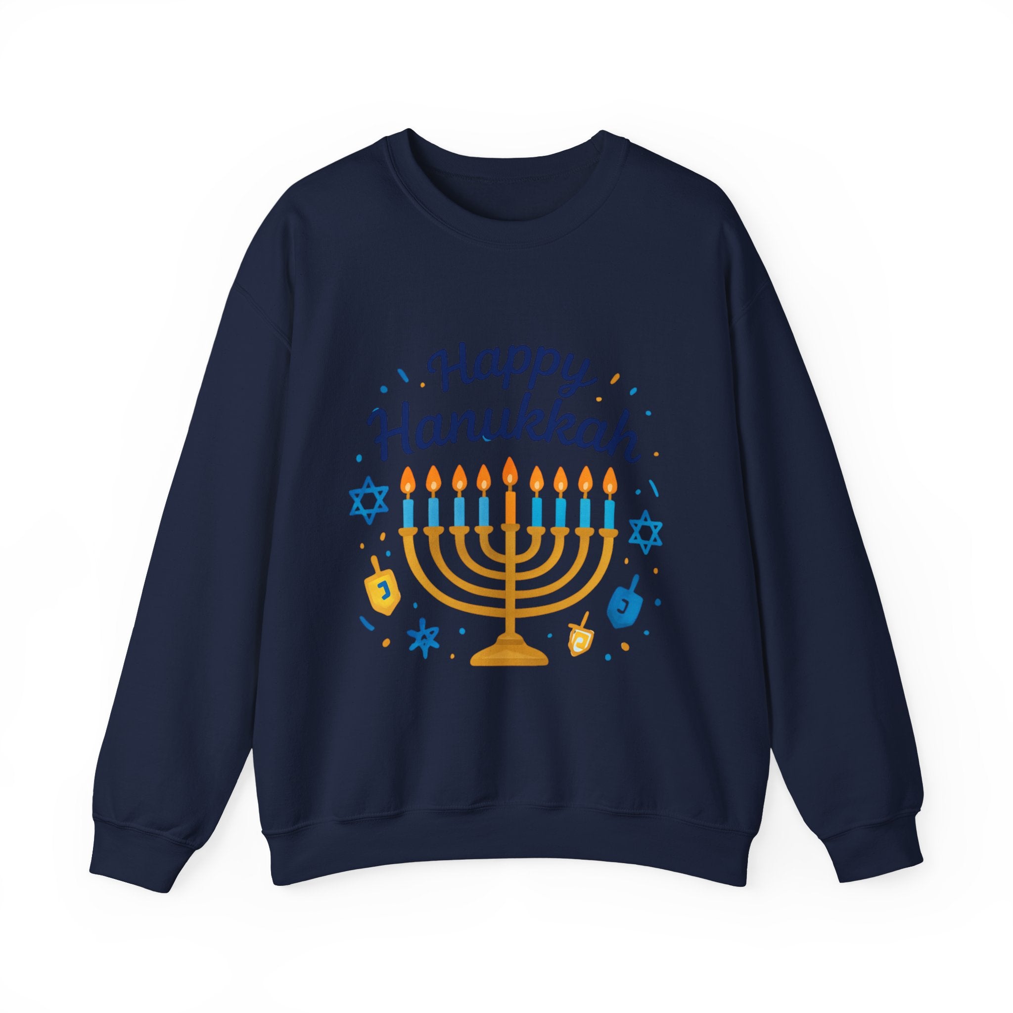 Happy Hanukkah Menorah Sweatshirt