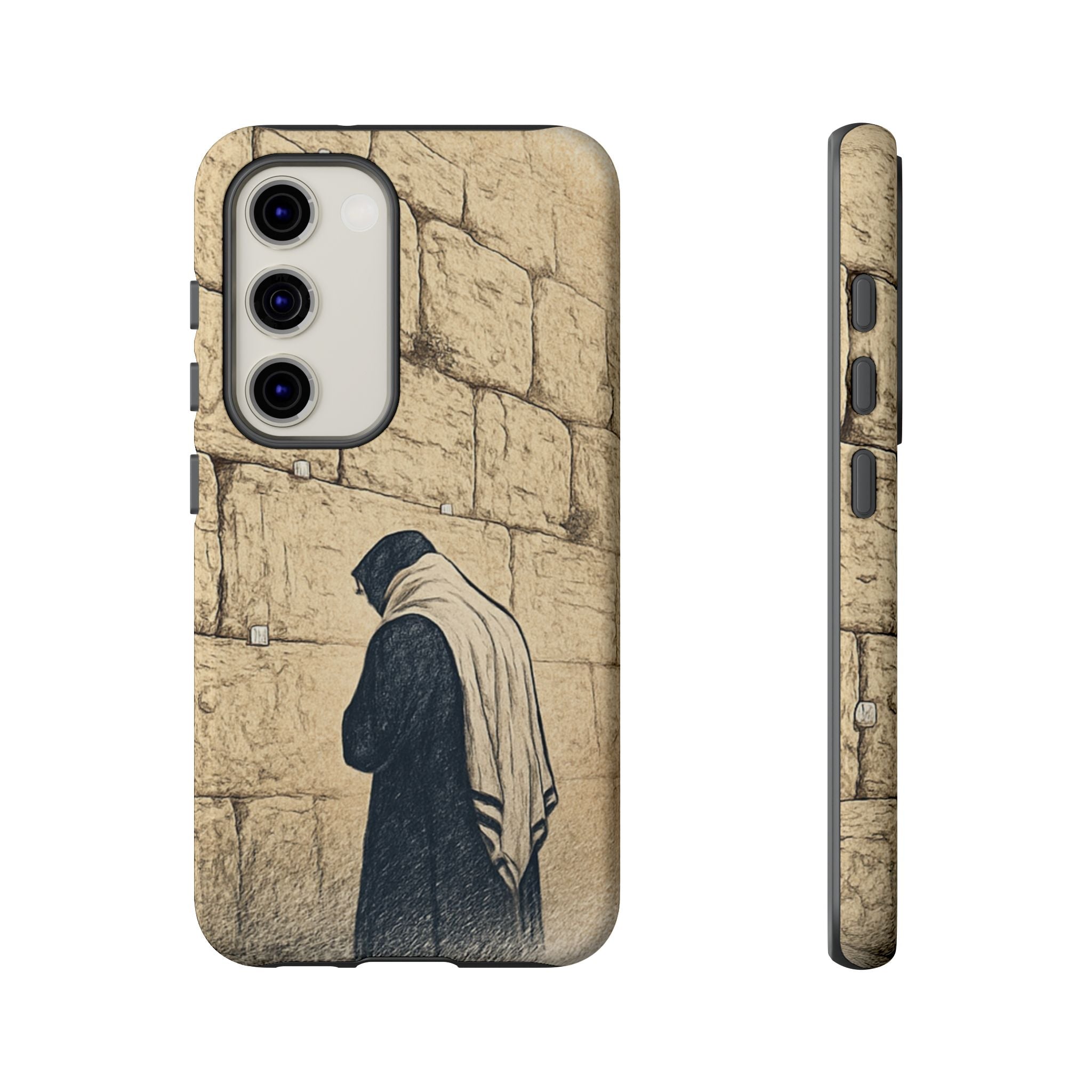 Western Wall Prayer Phone Case — Jewish Prayer Design Tough Cases