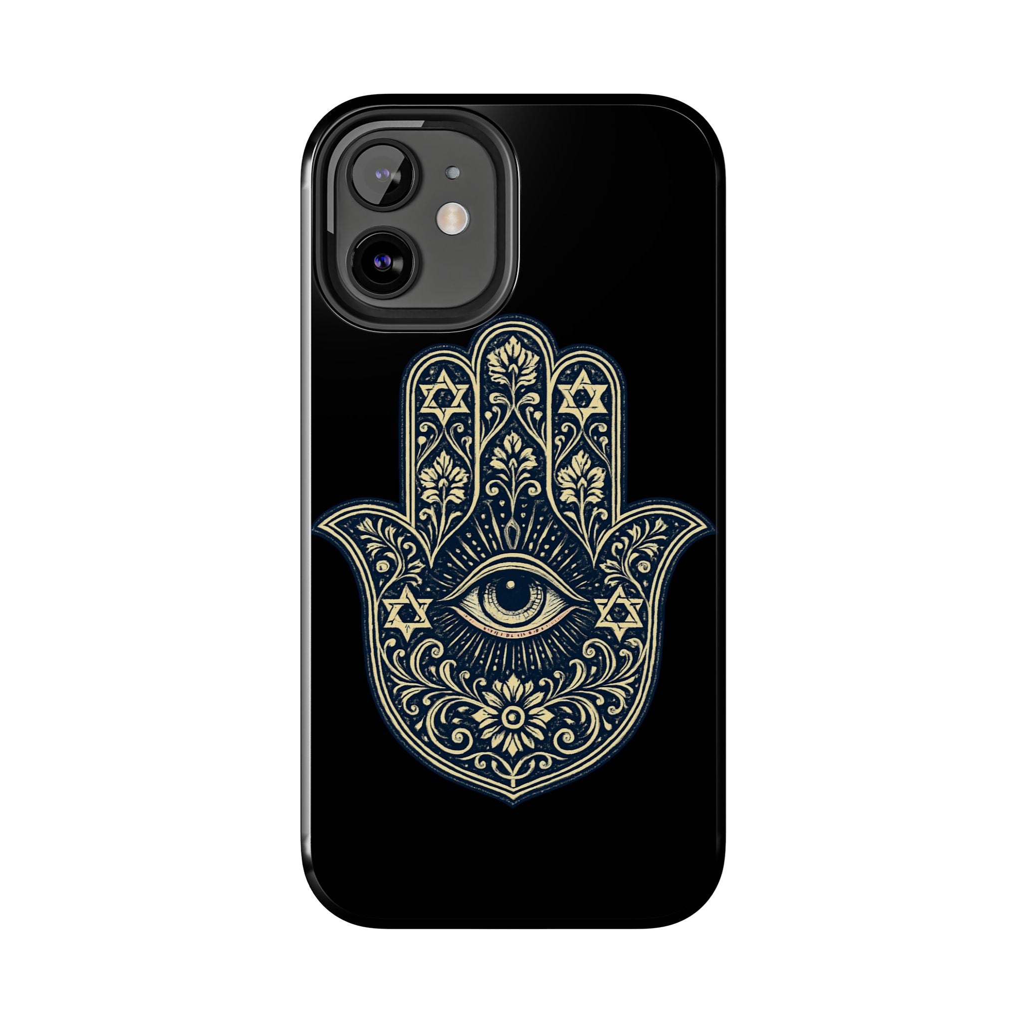 Hamsa Eye Tough Phone Case — Protective Spiritual Phone Cover