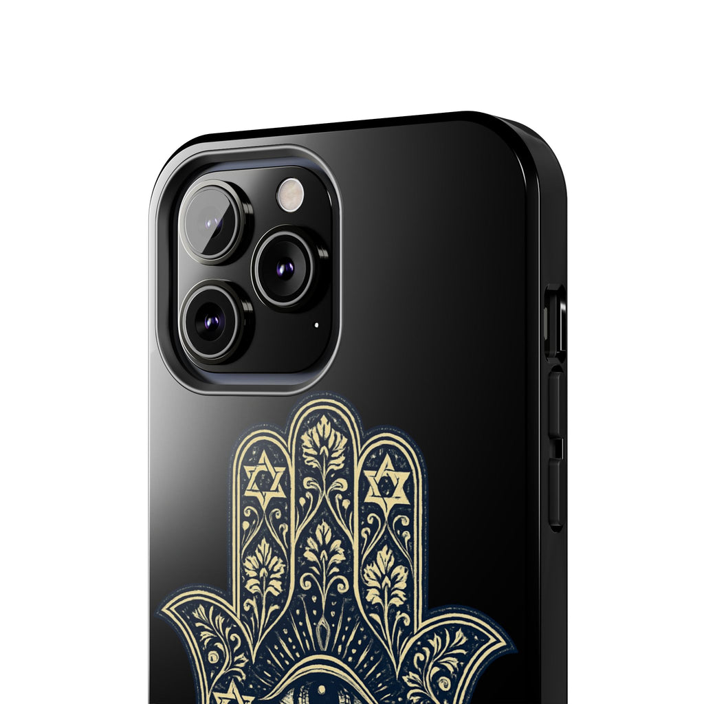 Hamsa Eye Tough Phone Case — Protective Spiritual Phone Cover