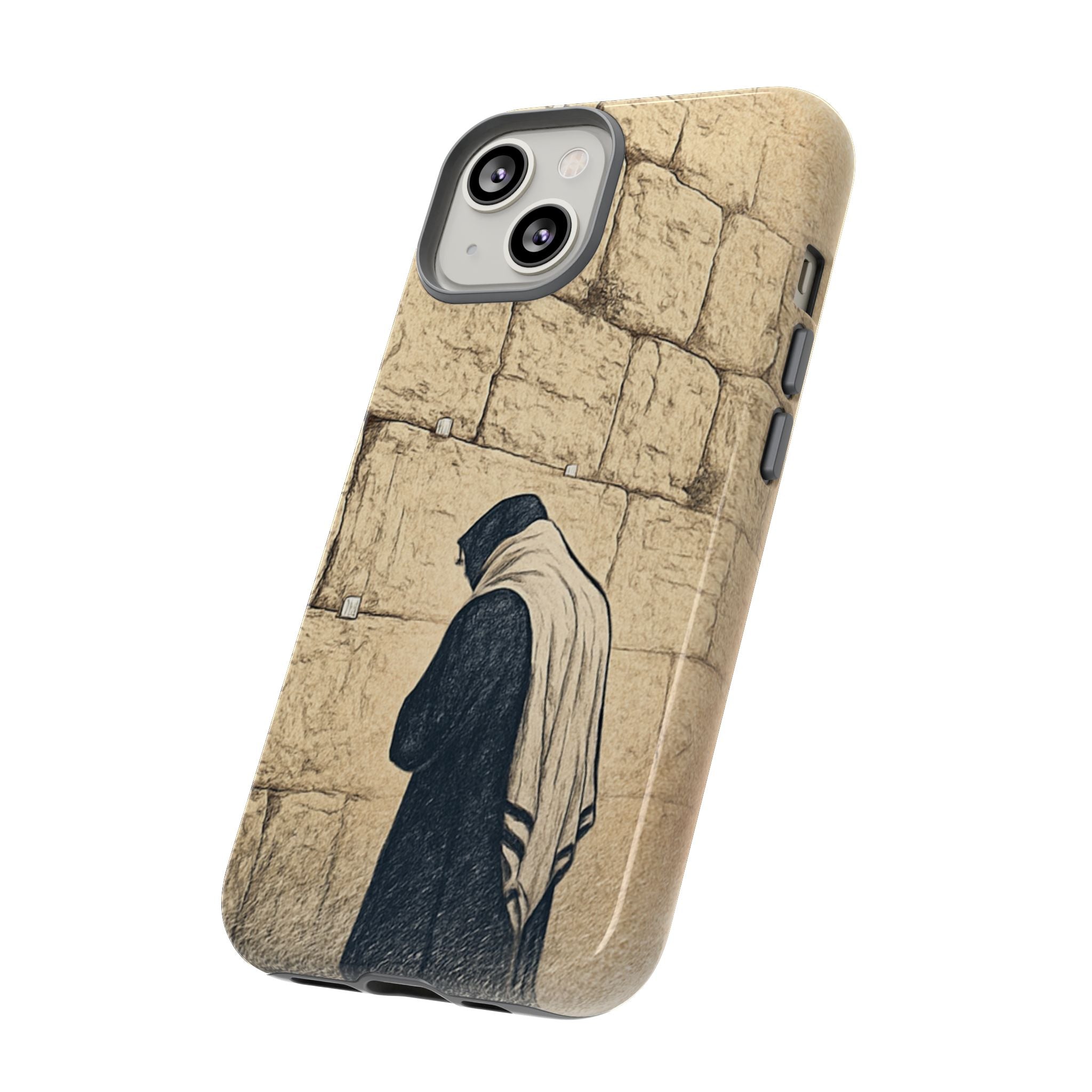 Western Wall Prayer Phone Case — Jewish Prayer Design Tough Cases