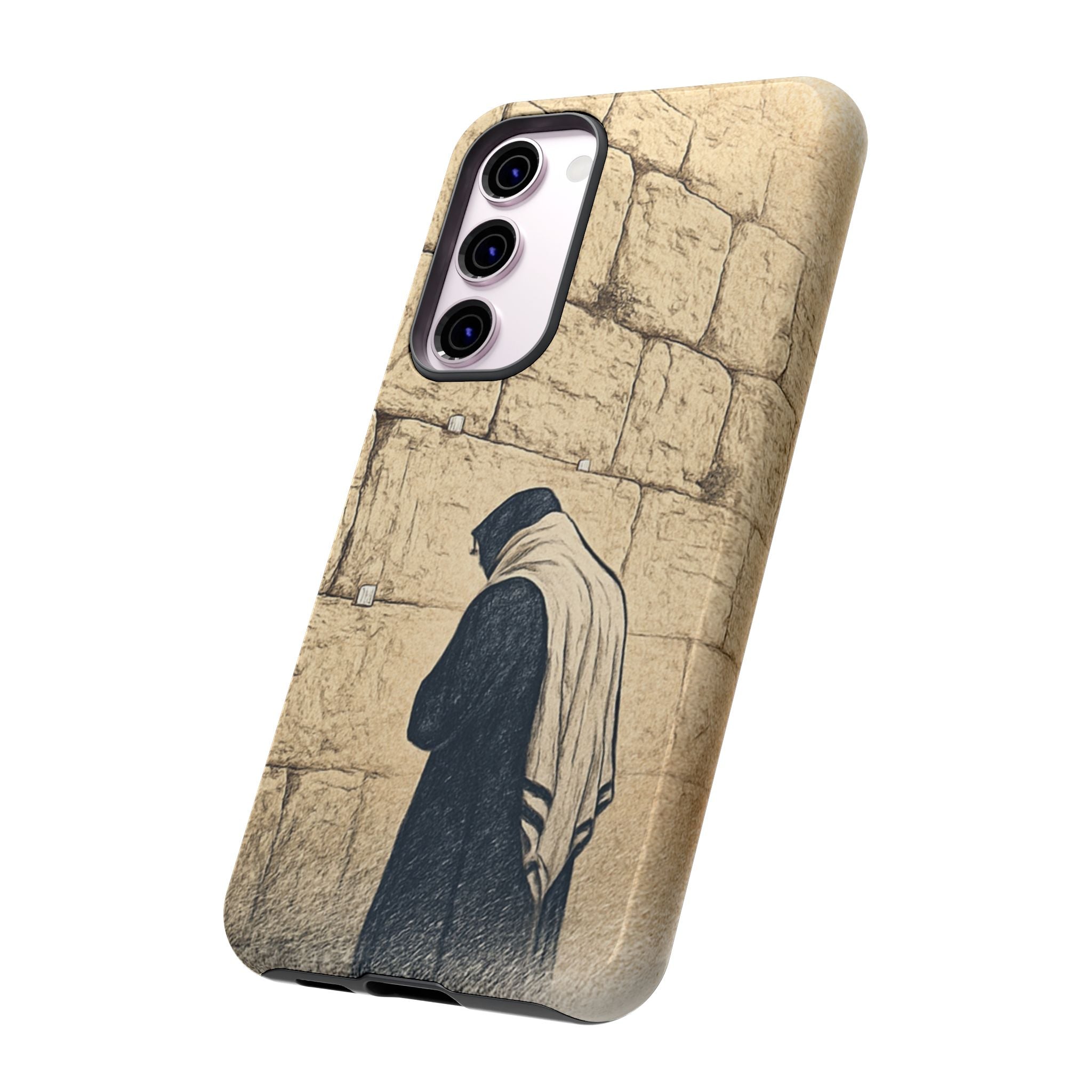 Western Wall Prayer Phone Case — Jewish Prayer Design Tough Cases