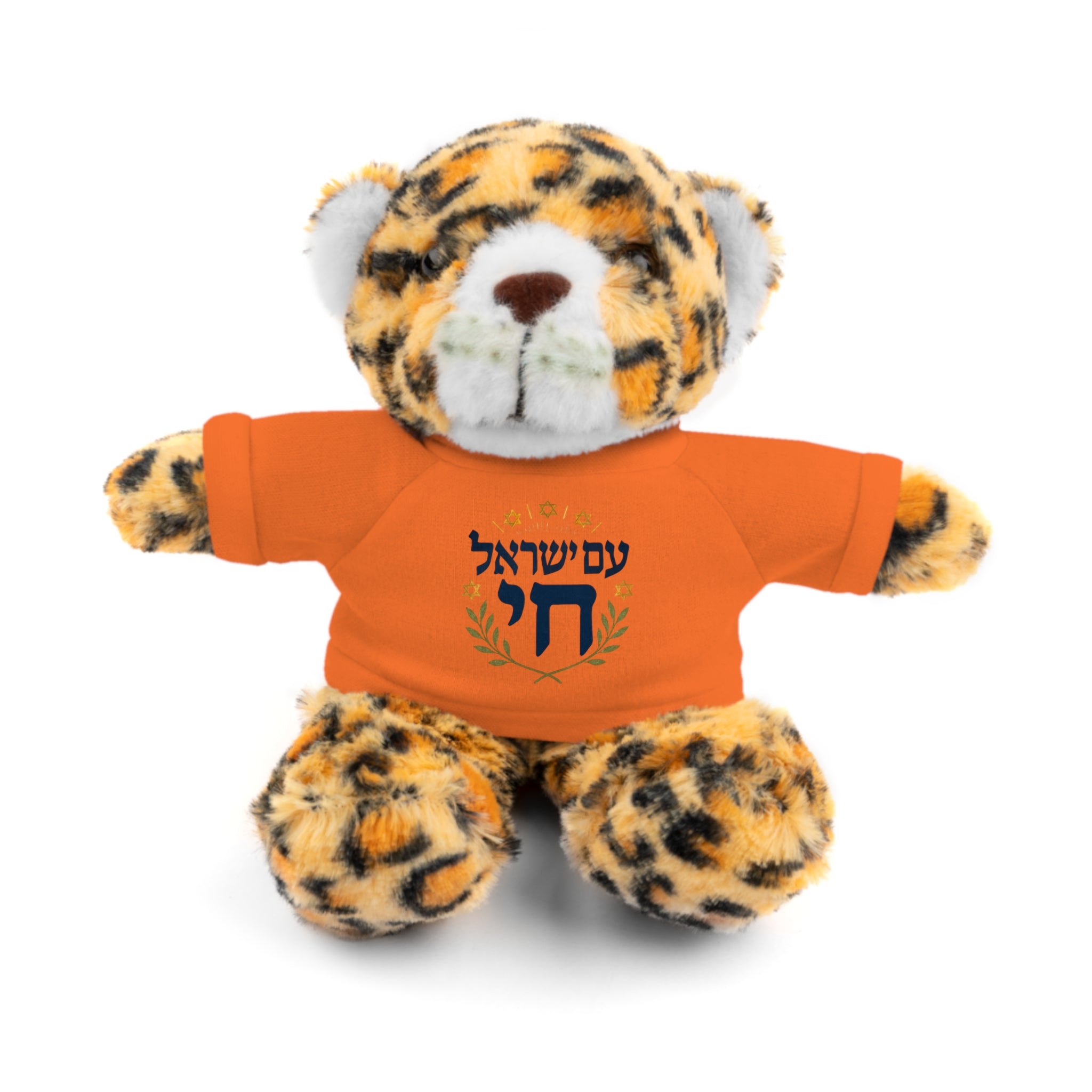 Israel Chai Teddy Bear — Plush Stuffed Animal with Tee