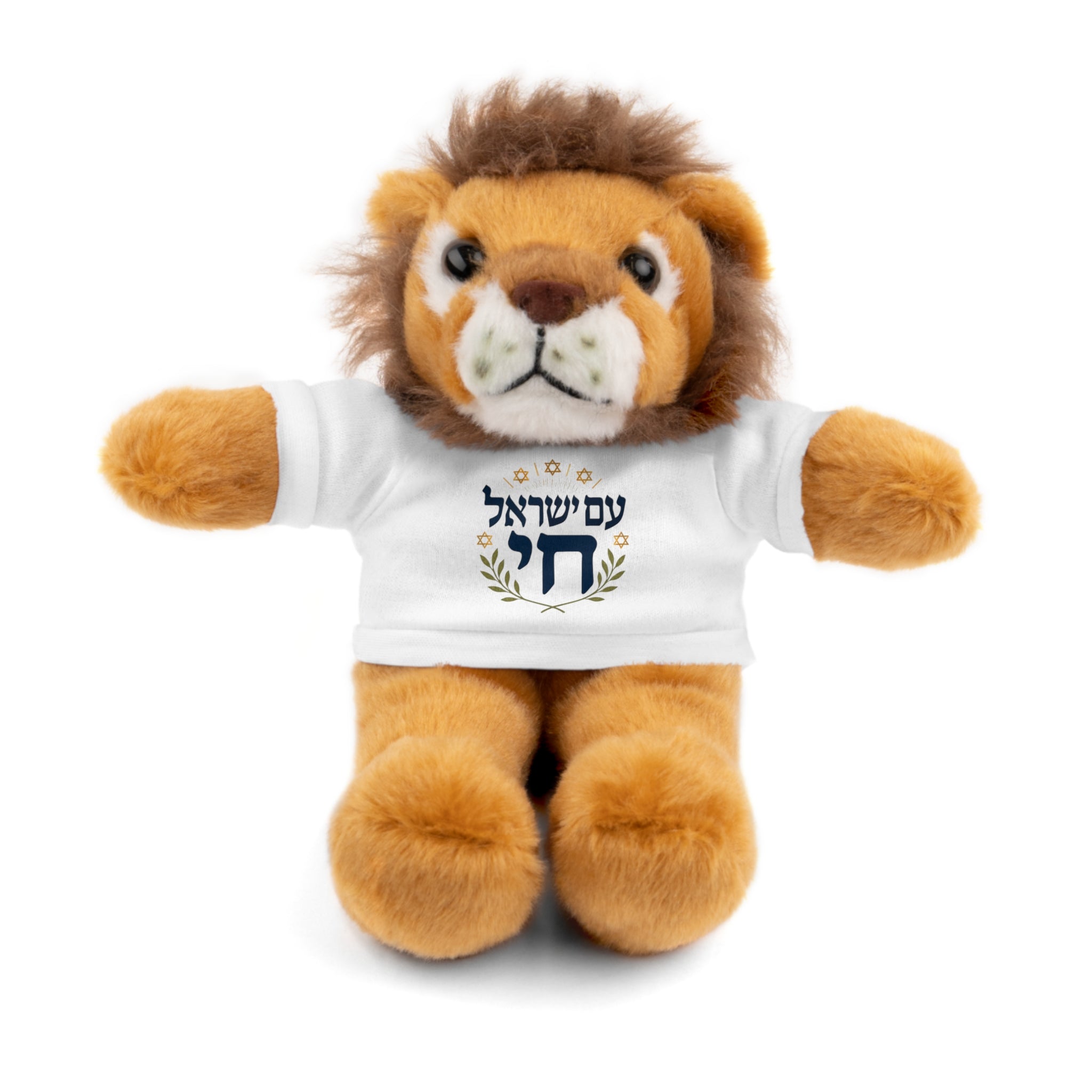 Israel Chai Teddy Bear — Plush Stuffed Animal with Tee